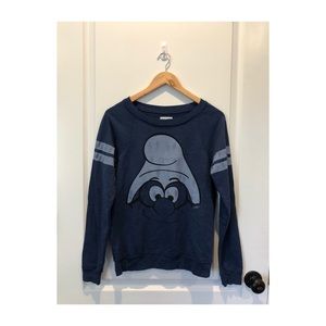Smurf light crew neck